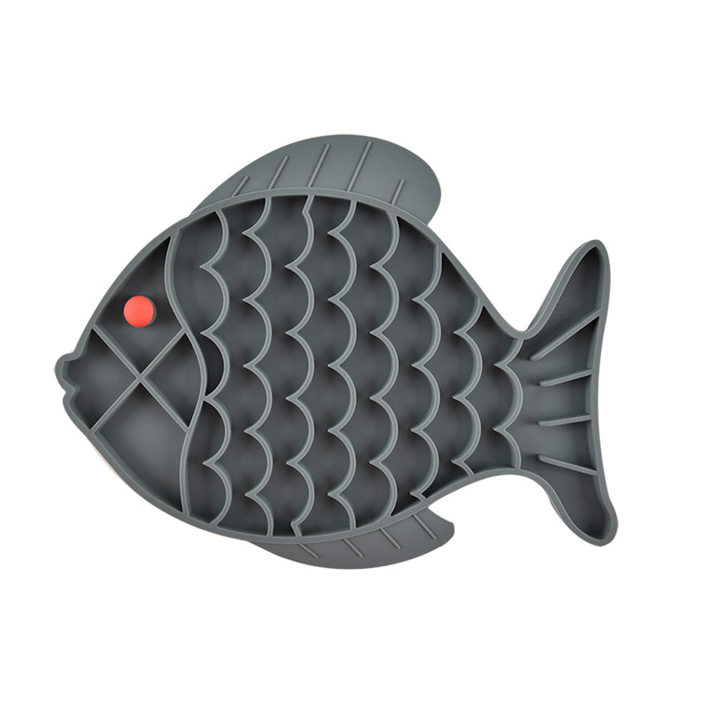 Silicone Slow Feed Lick Mat for Dogs & Cats | Anti-Gulping | Dishwasher Safe | 5 Colors
