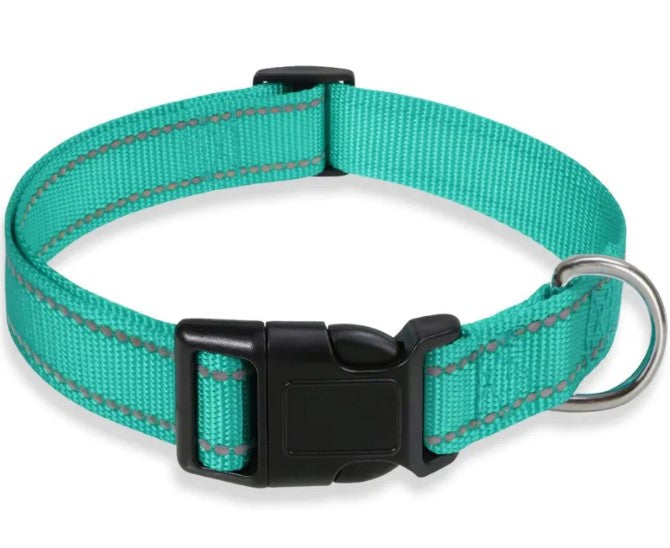 Adjustable Chest Strap Dog Harness | Reflective | Quick-Release | 15–25" | 4 Colors