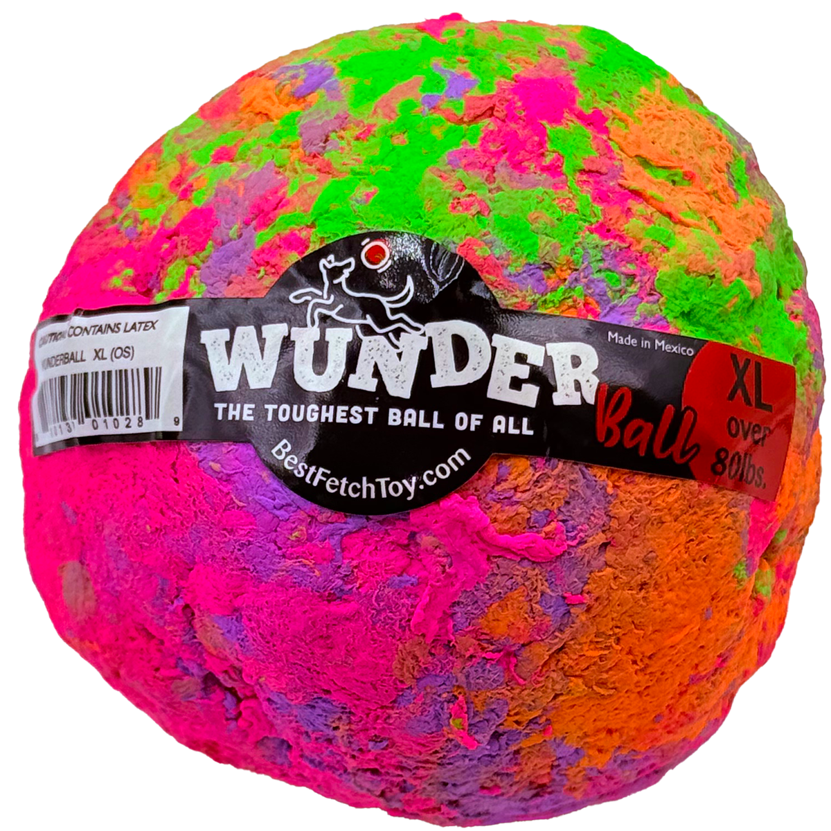 WUNDERball | Award-Winning Natural Rubber Fetch Toy | Floats, Cleans Teeth, 4 Sizes