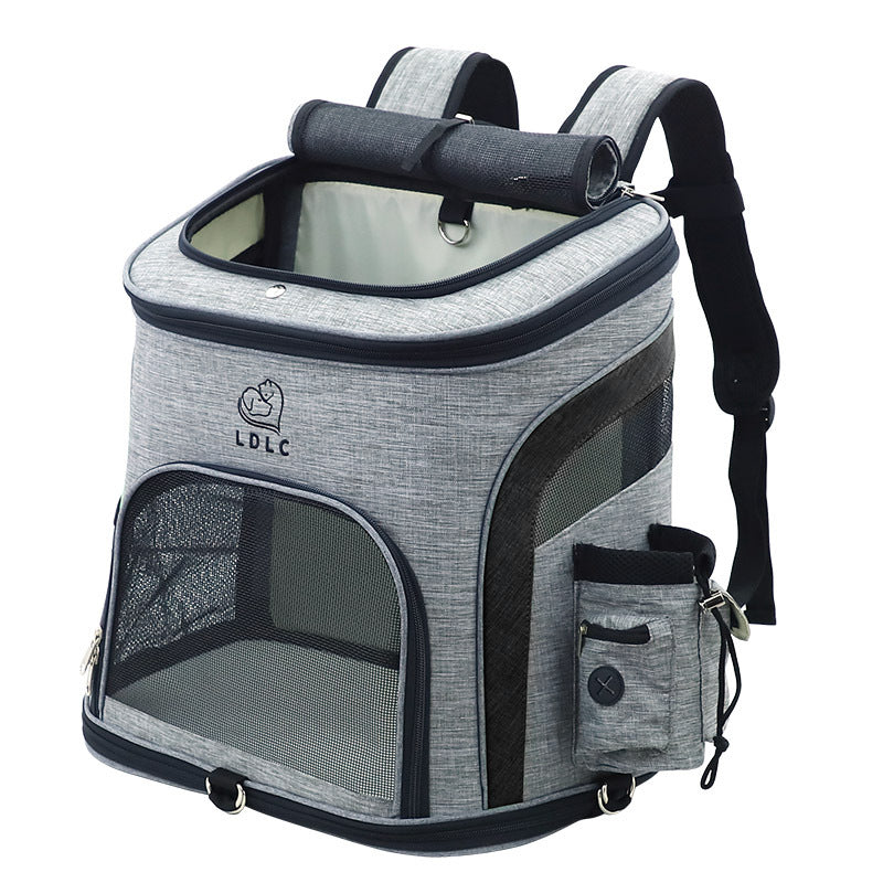 Breathable Pet Backpack Carrier | Small to Medium Dogs & Cats | Structured Frame | 4 Colors