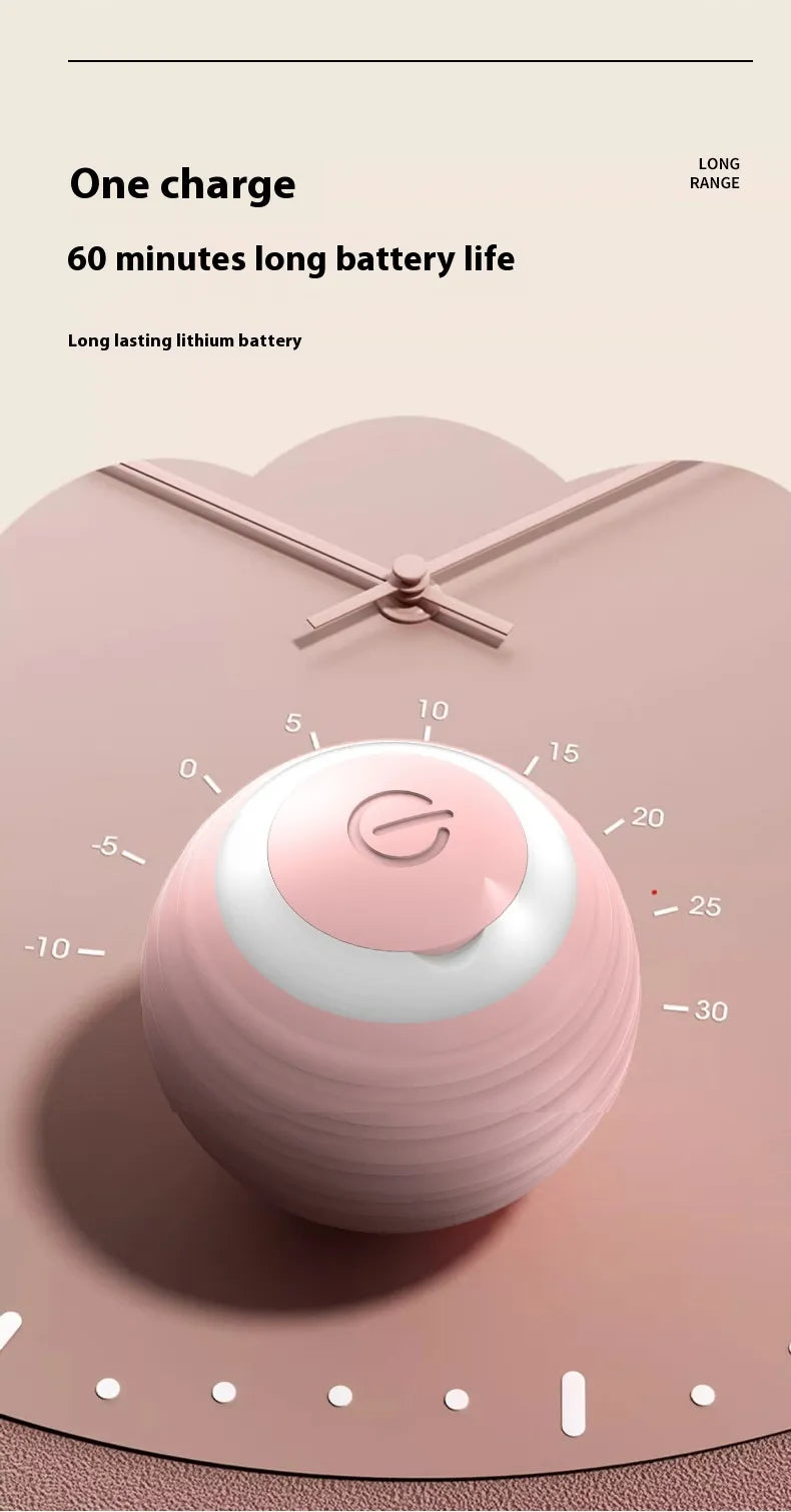 Smart Interactive Dog & Cat Toy Ball | Automatic Movement | Grounder & Jump Ball | Battery Included