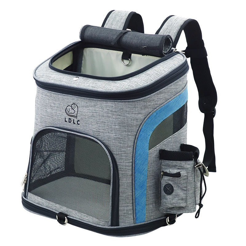 Breathable Pet Backpack Carrier | Small to Medium Dogs & Cats | Structured Frame | 4 Colors