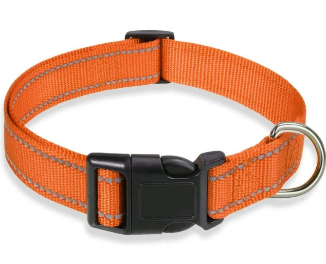 Adjustable Chest Strap Dog Harness | Reflective | Quick-Release | 15–25" | 4 Colors