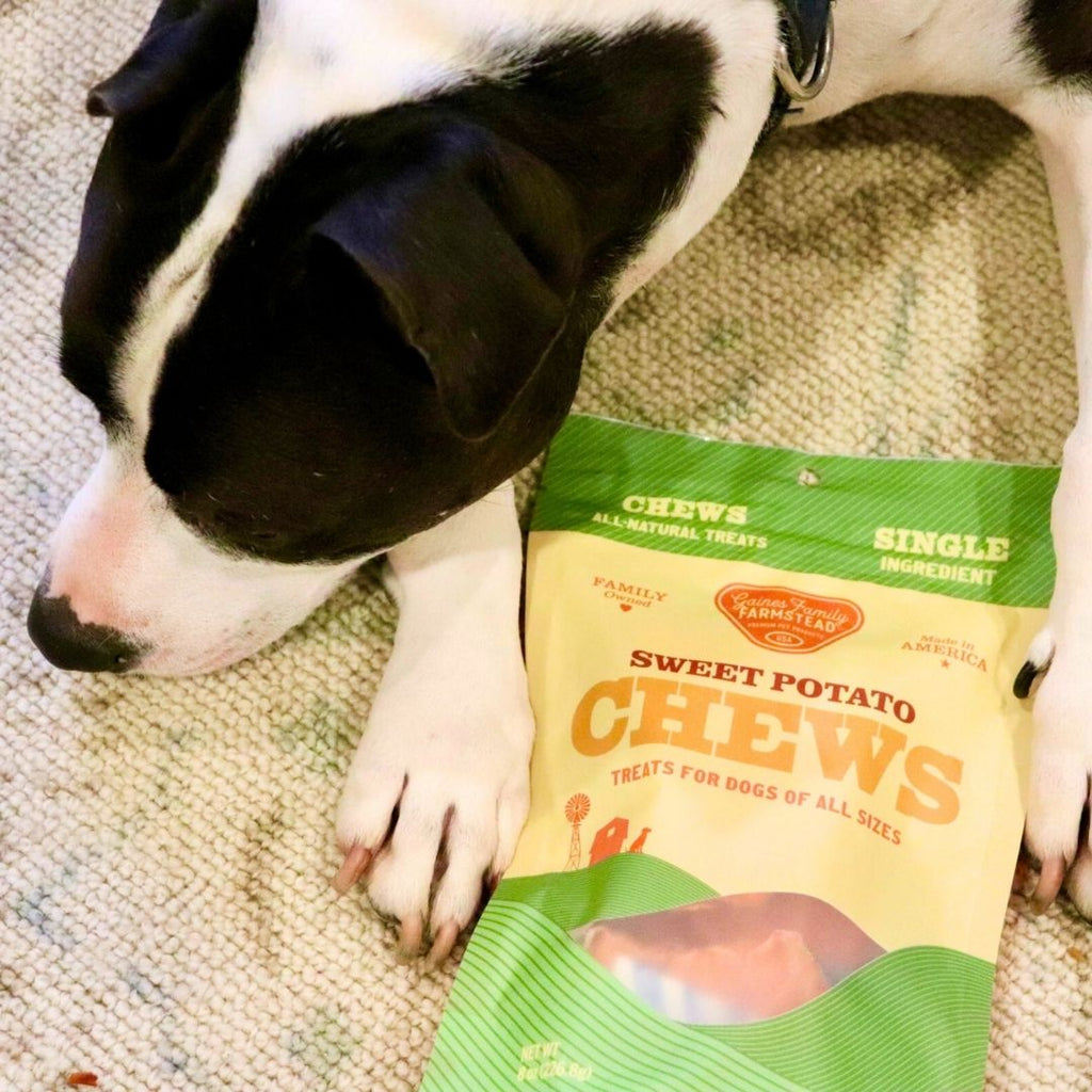 All-Natural Sweet Potato Chews | Single Ingredient | Made in the USA