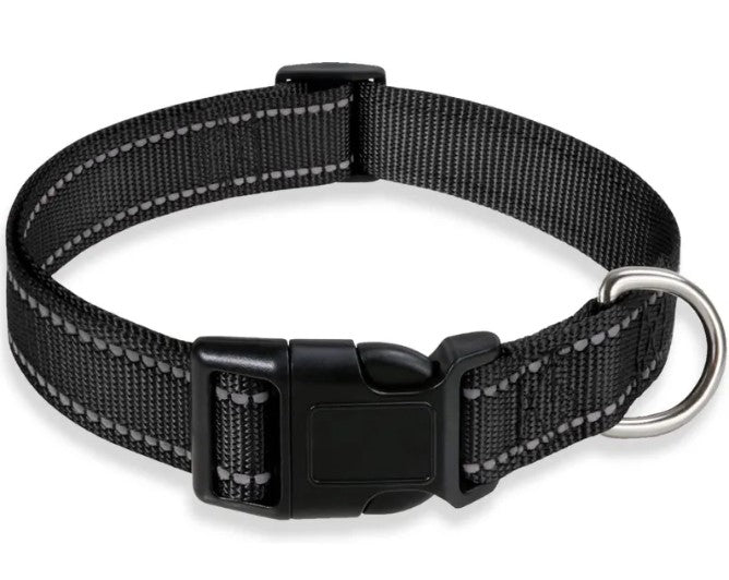 Adjustable Chest Strap Dog Harness | Reflective | Quick-Release | 15–25" | 4 Colors