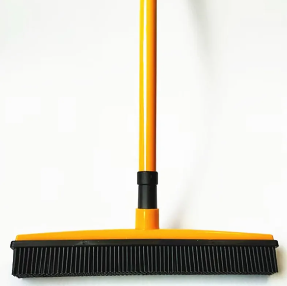 Pet Hair Removal Broom Mop | Multi-Surface | Washable Head | Hands-Free Design