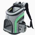 Breathable Pet Backpack Carrier | Small to Medium Dogs & Cats | Structured Frame | 4 Colors