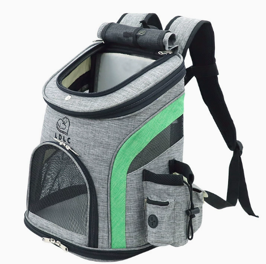 Breathable Pet Backpack Carrier | Small to Medium Dogs & Cats | Structured Frame | 4 Colors