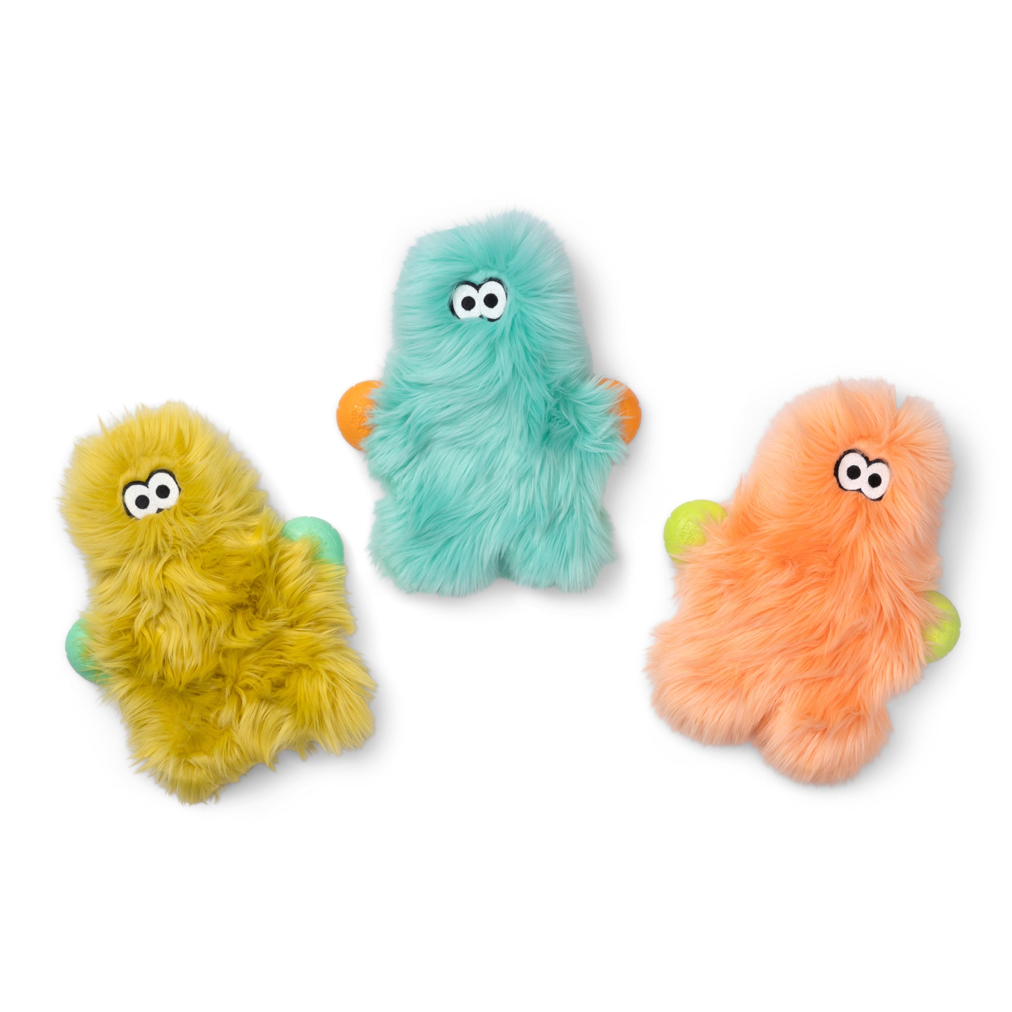 West Paw Rowdie Plush Dog Toy | Reinforced Fabric | Chew-Tough Paws | Eco-Friendly
