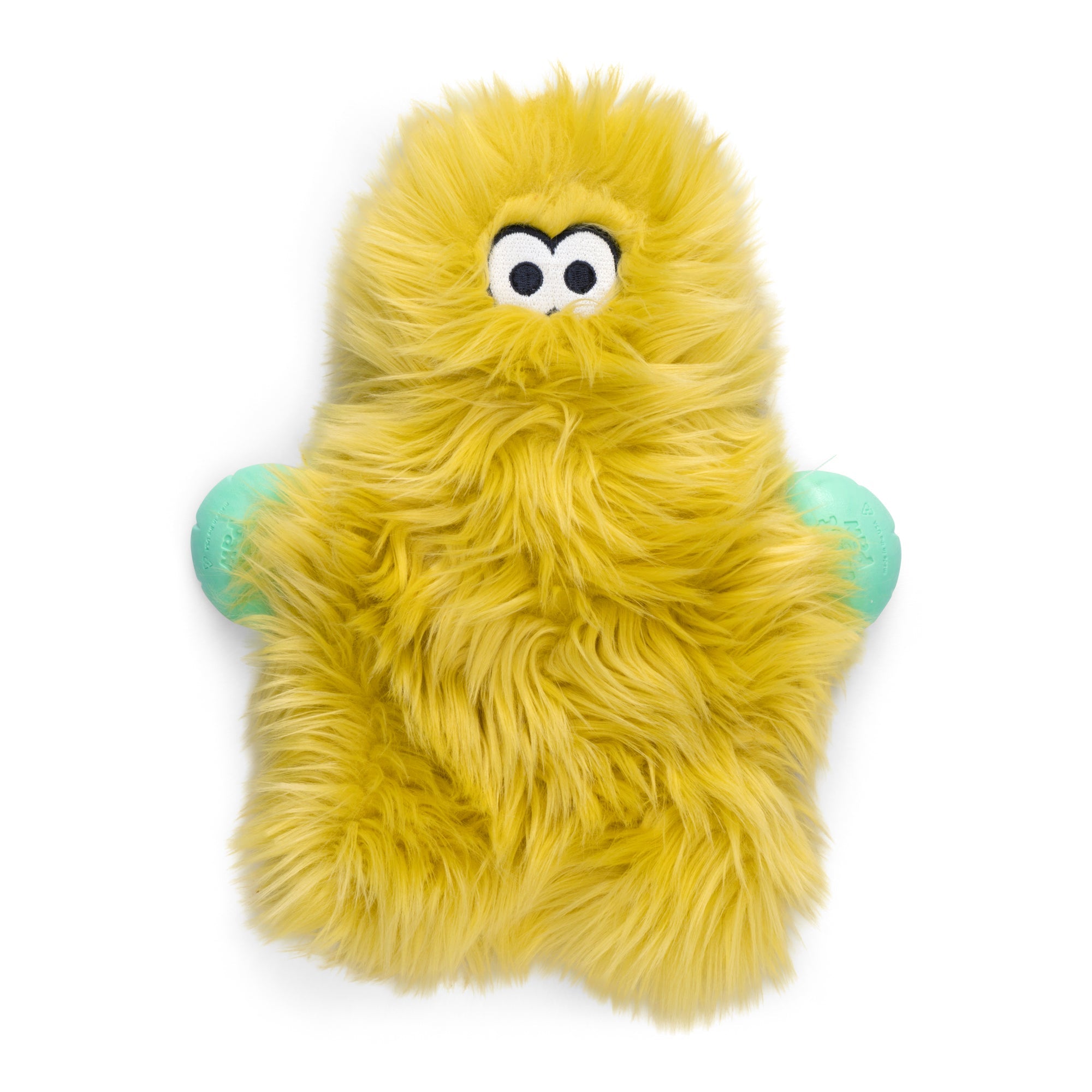 West Paw Rowdie Plush Dog Toy | Reinforced Fabric | Chew-Tough Paws | Eco-Friendly