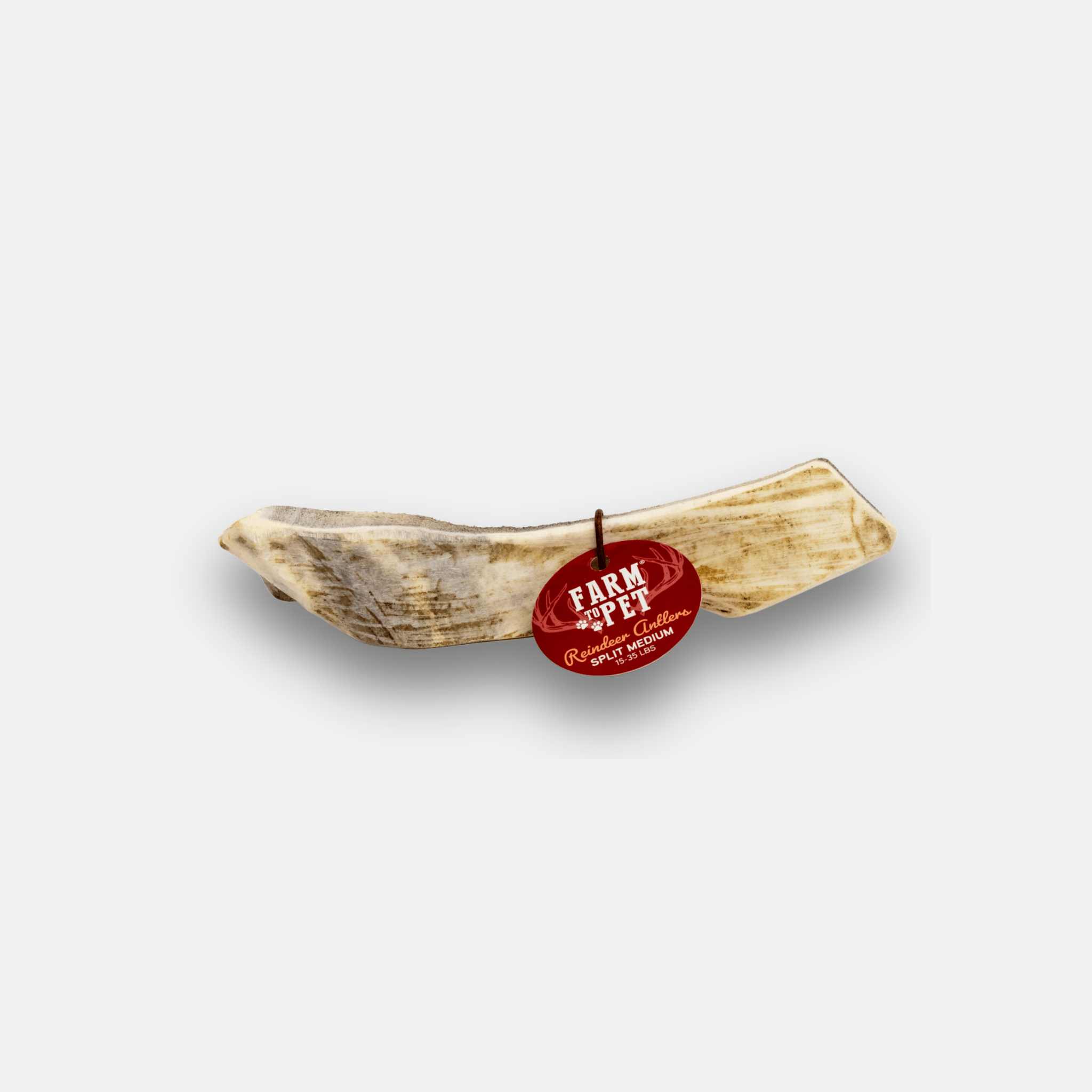 Organic Reindeer Antler Chews for Dogs | Wild-Gathered Alaska | Whole & Split | S, M, L