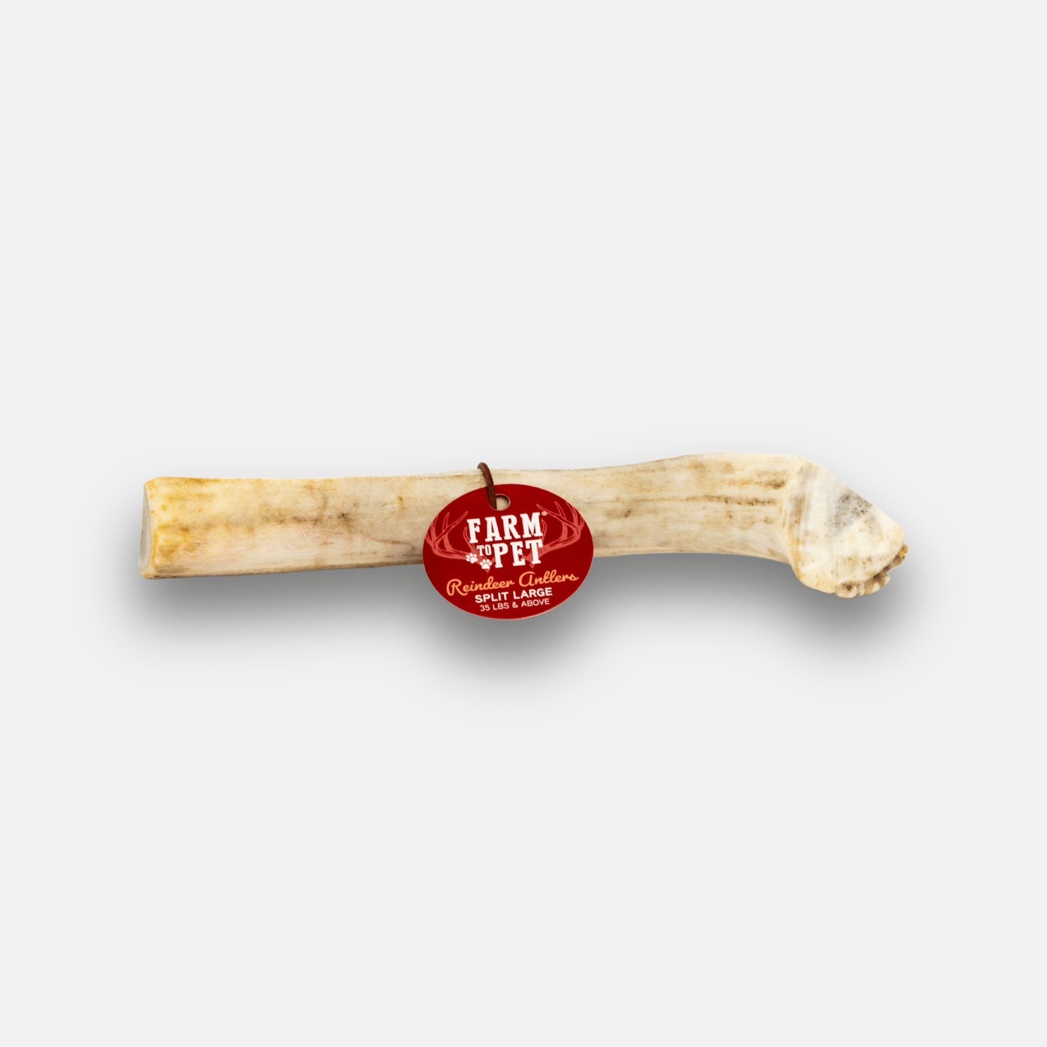 Organic Reindeer Antler Chews for Dogs | Wild-Gathered Alaska | Whole & Split | S, M, L