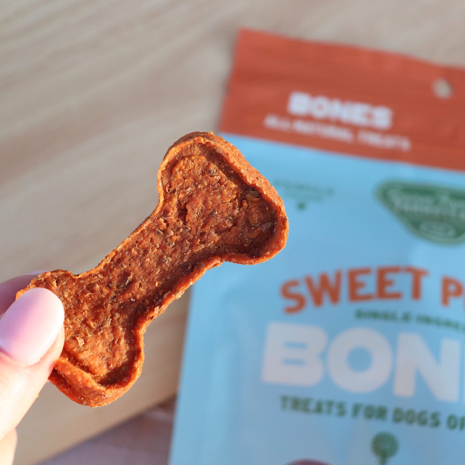 Sweet Potato Bone Dog Treat | Single Ingredient | 100% American-Grown
