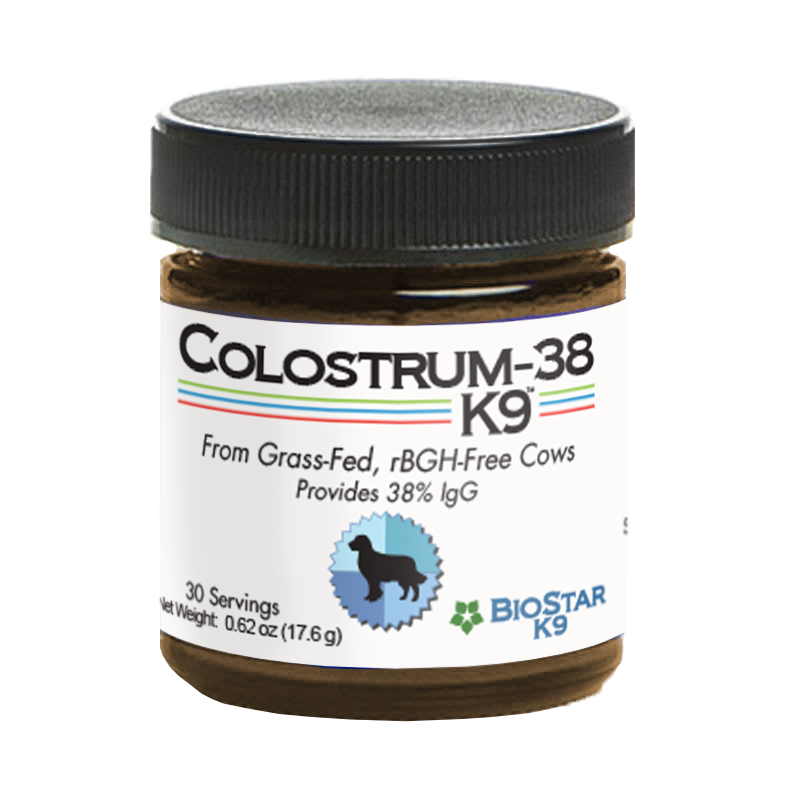 Bovine Colostrum Immune Support for Dogs | 38% IgG | Grass-Fed | 30 or 120 Scoops