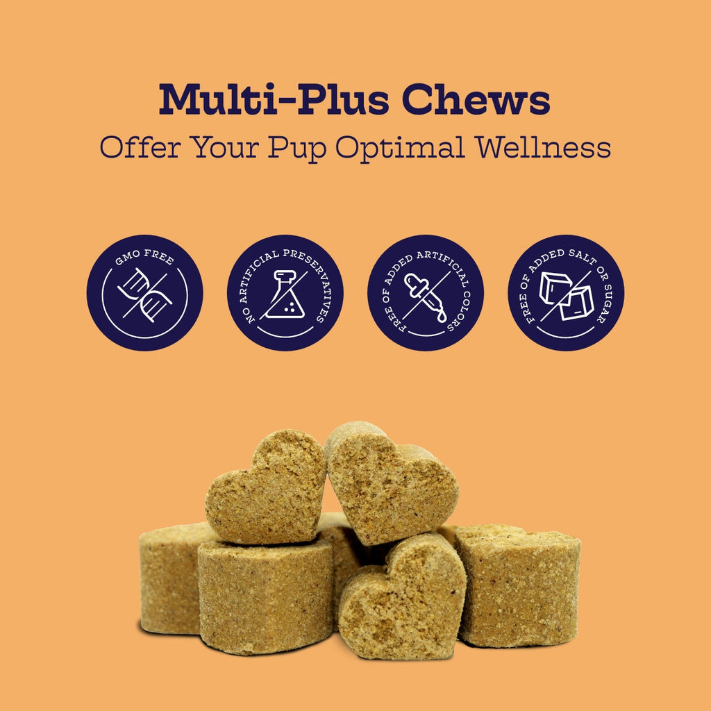 Dog Daily Multivitamin Soft Chews | Glucosamine, Probiotics & Omega-3s | Chicken | 90 Chews