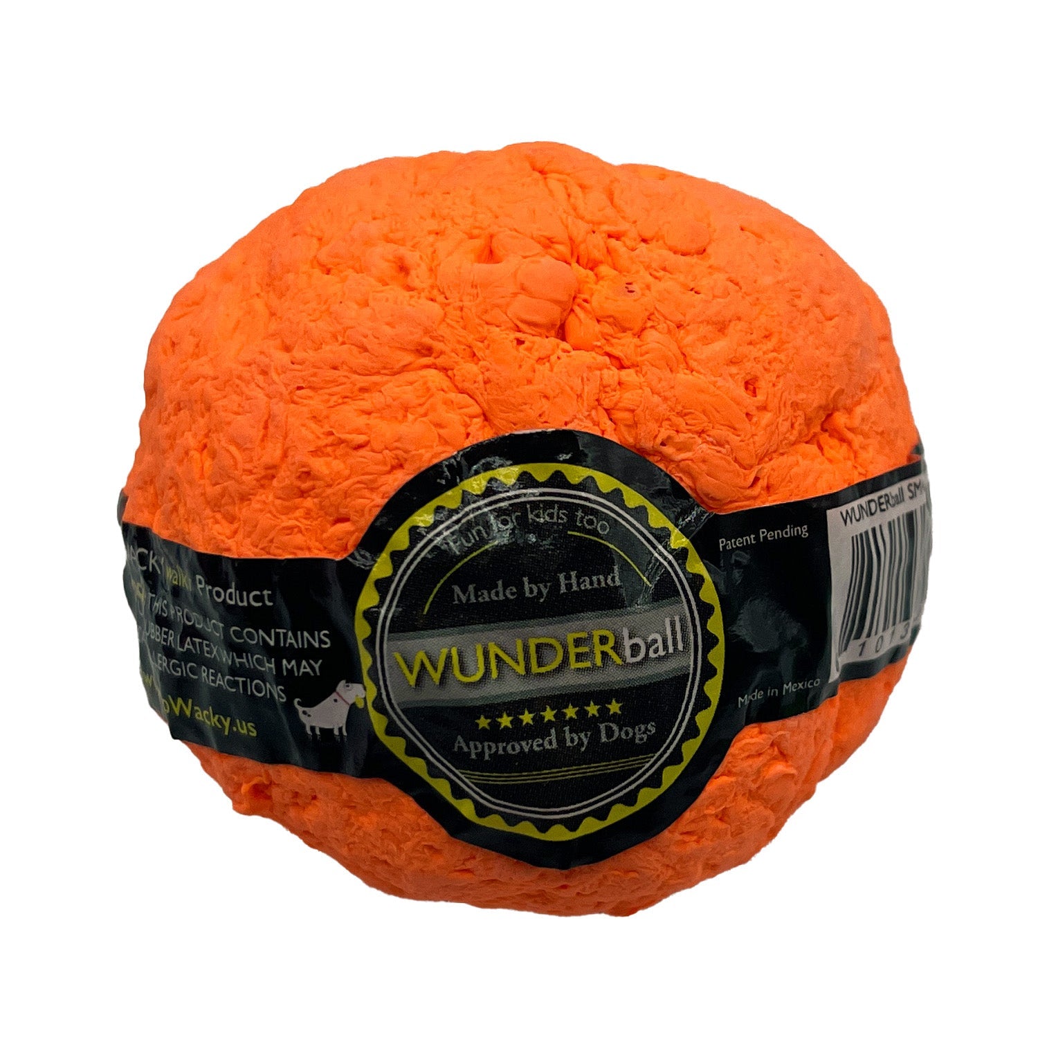 WUNDERball | Award-Winning Natural Rubber Fetch Toy | Floats, Cleans Teeth, 4 Sizes