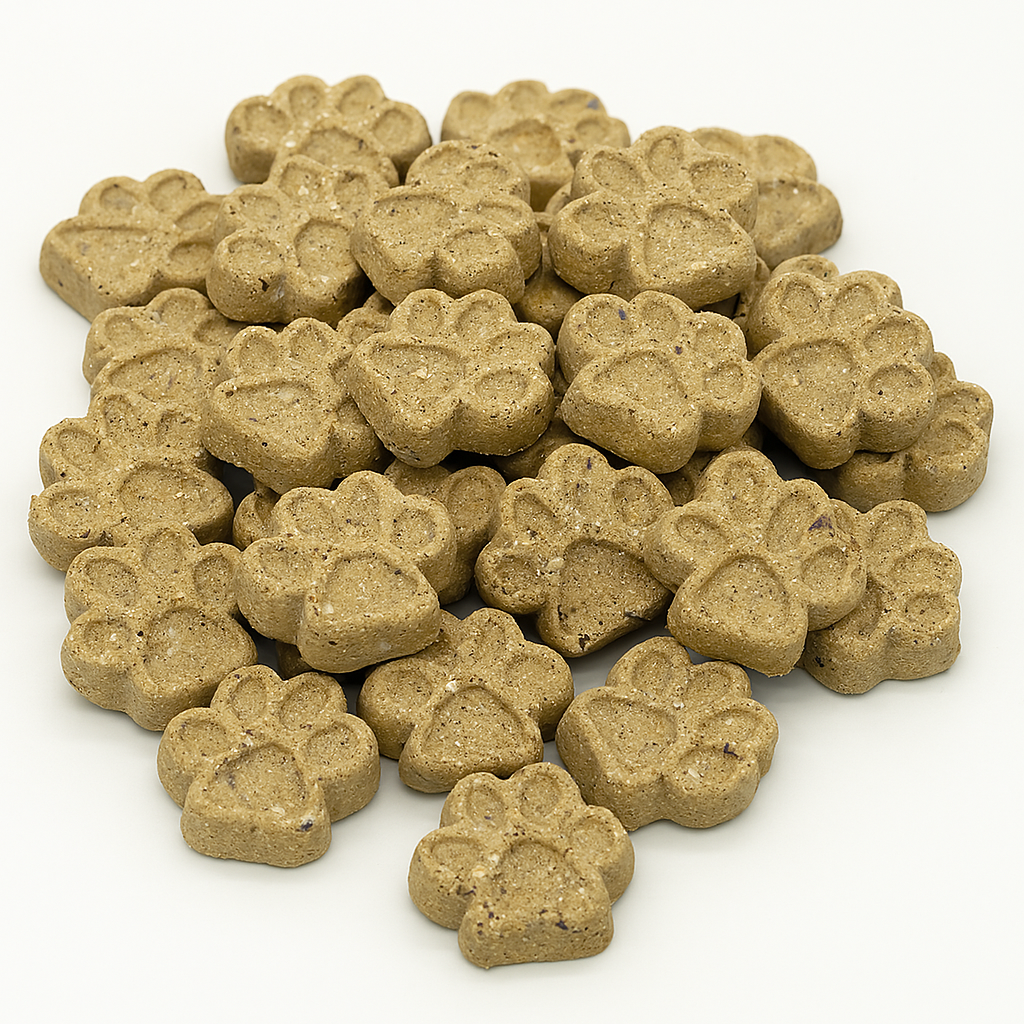 Pizza Paws Dog Treats | Real Pork, Cheese & Tomato | Low Calorie Reward Treats