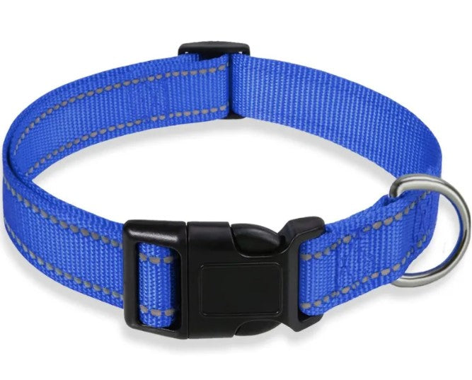 Adjustable Chest Strap Dog Harness | Reflective | Quick-Release | 15–25" | 4 Colors