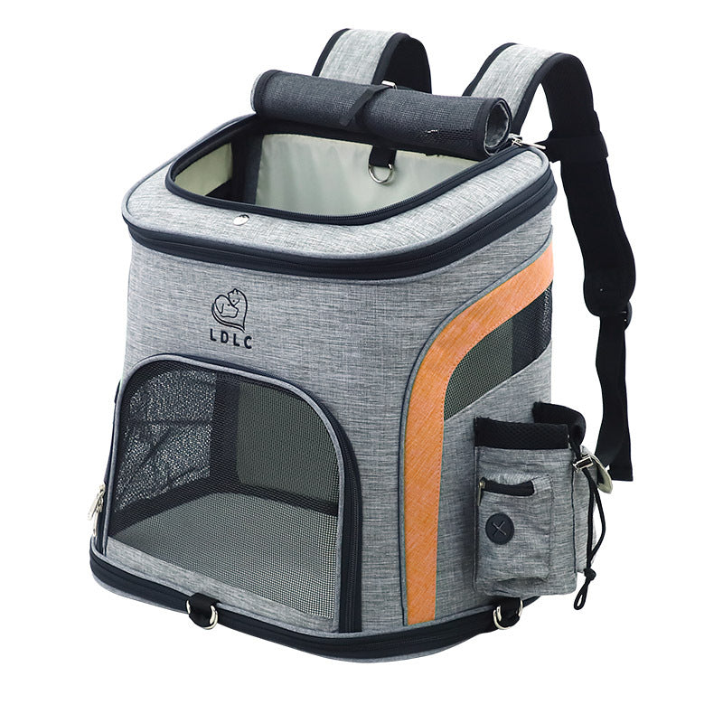 Breathable Pet Backpack Carrier | Small to Medium Dogs & Cats | Structured Frame | 4 Colors