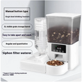 Smart Dual-Bowl Video Feeder | Food & Water | Live Camera & Voice Call | WiFi | Cats & Dogs