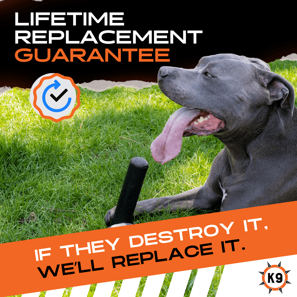 Monster K9 Dog Toy | Military-Grade Natural Rubber | Made in USA | Lifetime Guarantee