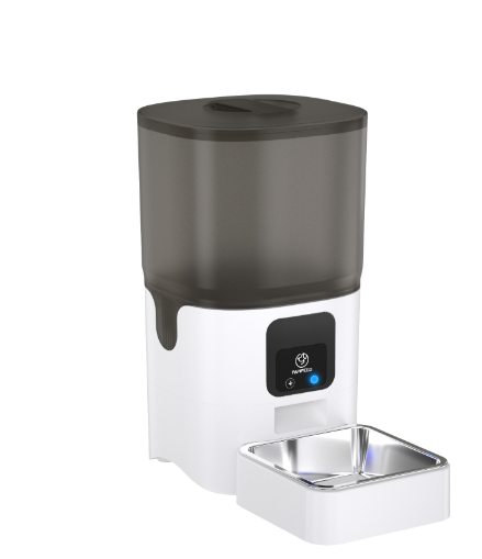 PAPIFEED 6L Smart Auto Pet Feeder | WiFi App Control | Voice Recording | Stainless Steel Bowl | Cats & Dogs