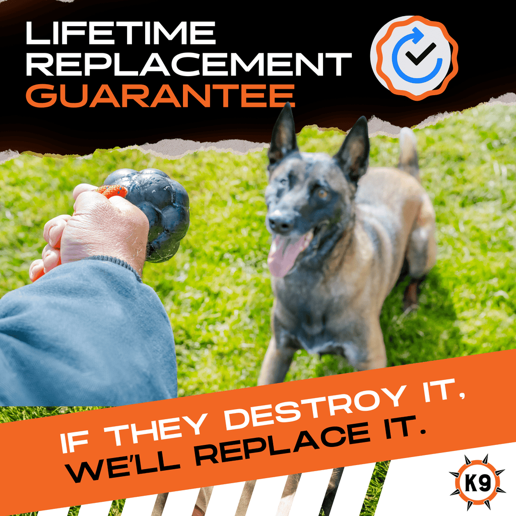 Monster K9 Rope Sling Dog Toy | Military-Grade Rubber | Made in USA | Lifetime Guarantee