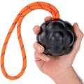 Monster K9 Rope Sling Dog Toy | Military-Grade Rubber | Made in USA | Lifetime Guarantee