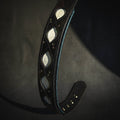 Bestia Avatar Limited Edition Dog Collar | Light-Reflective Leather | Orthopedic Foam | Handmade in Europe